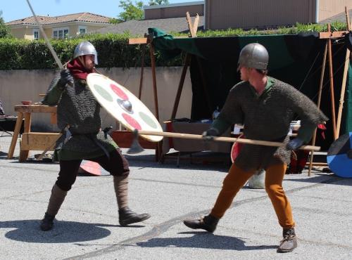 Nordahl Hall photo Viking fight 2024 Taste of Norway