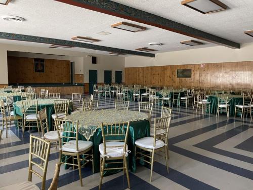 Nordahl Hall photo Wedding anniversary table set up 2023